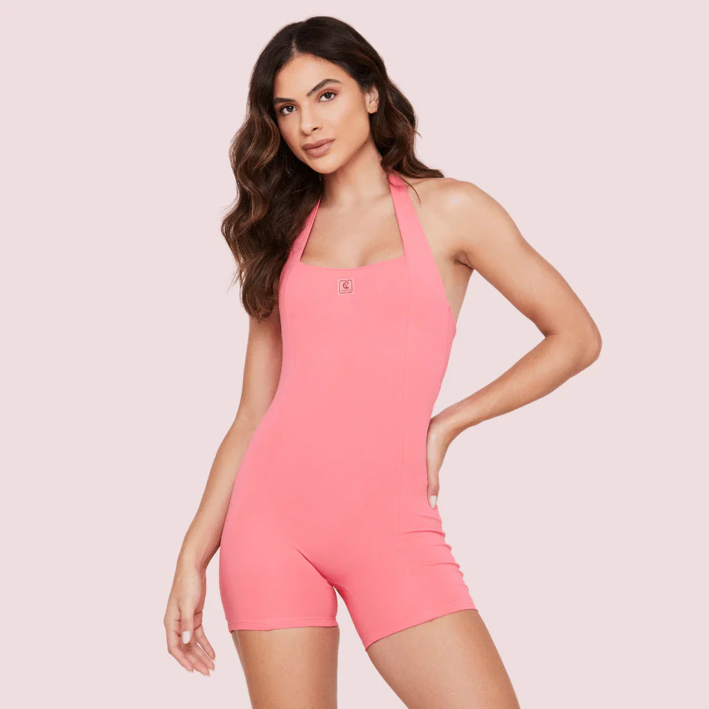 Macaquinho Fitness Feminino - Frente Unica - Poliamida