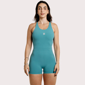 Macaquinho Lírio - Fitness Feminino - Modelo Curto