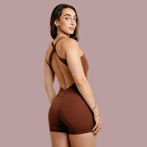 Macaquinho Lírio - Fitness Feminino - Modelo Curto