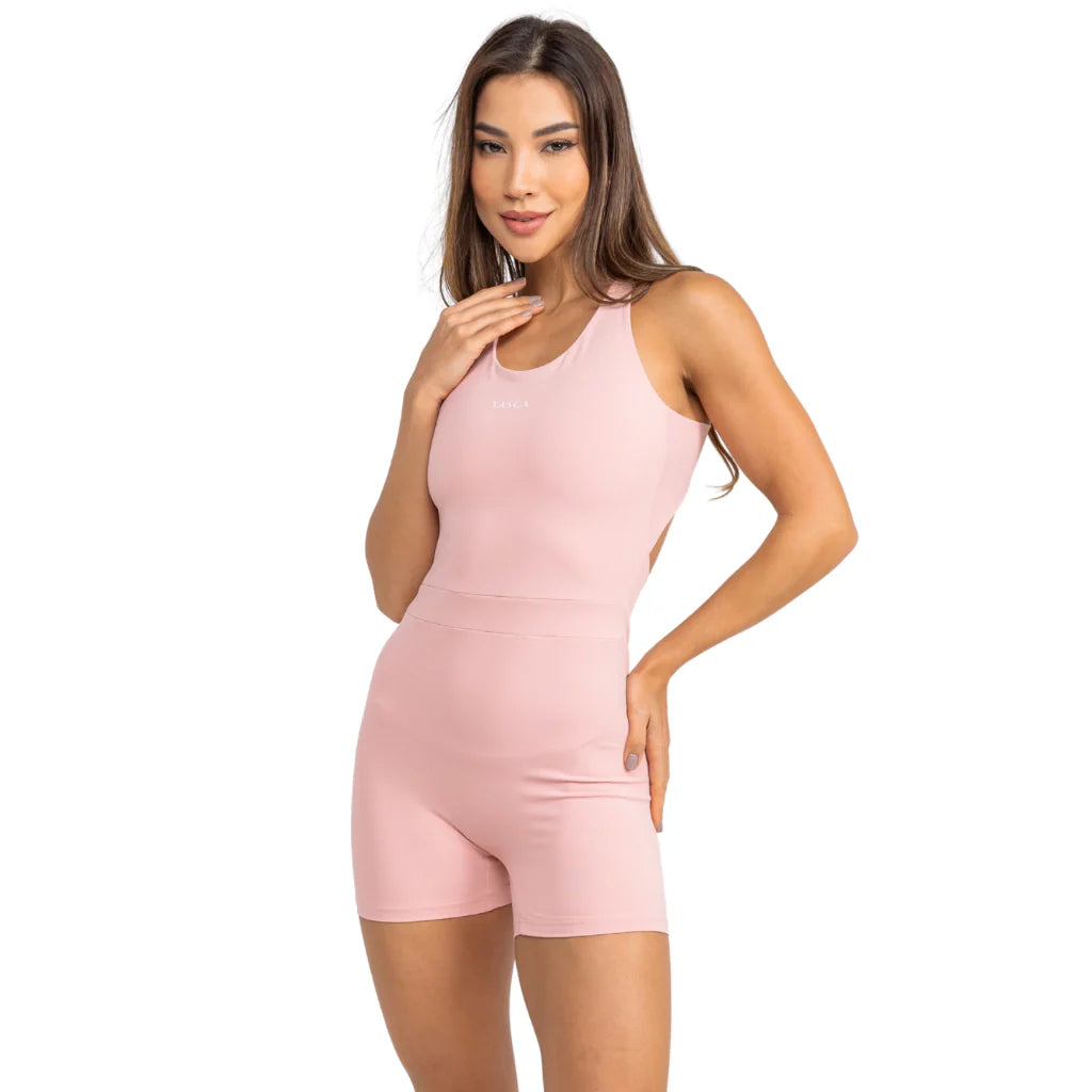 Macaquinho Lírio - Fitness Feminino - Modelo Curto