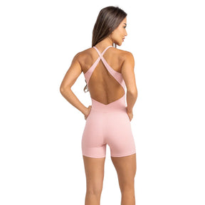 Macaquinho Lírio - Fitness Feminino - Modelo Curto